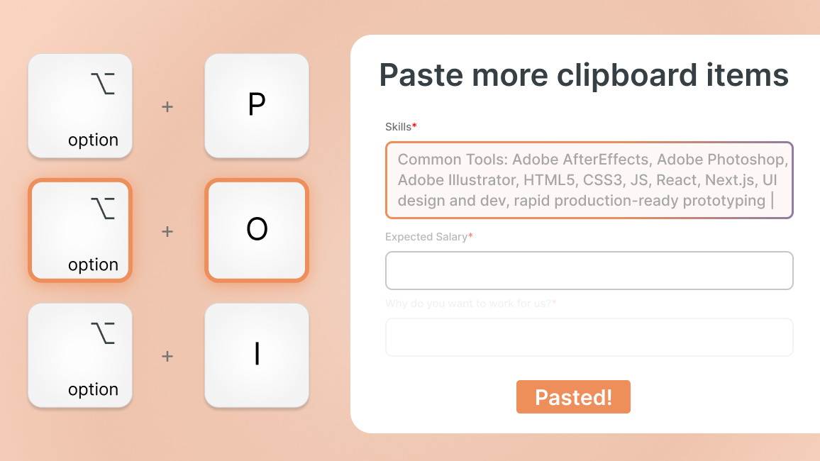 Keyboard-First Paste System - Figure 2